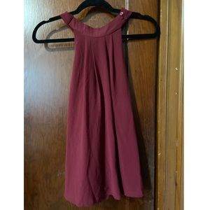 Deep Red Top
